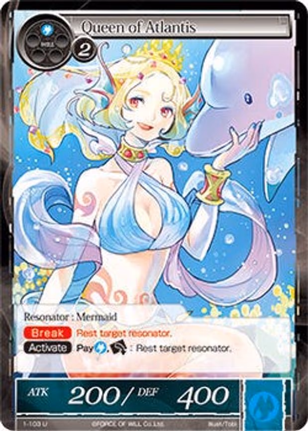 Queen of Atlantis - Uncommon (1-103)