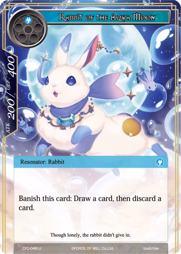 Rabbit of the Aqua Moon - Uncommon (CFC-046)