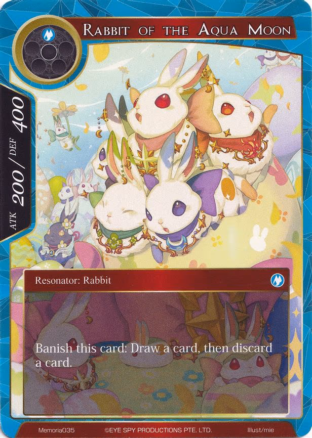 Rabbit of the Aqua Moon - Memoria (Memoria035)