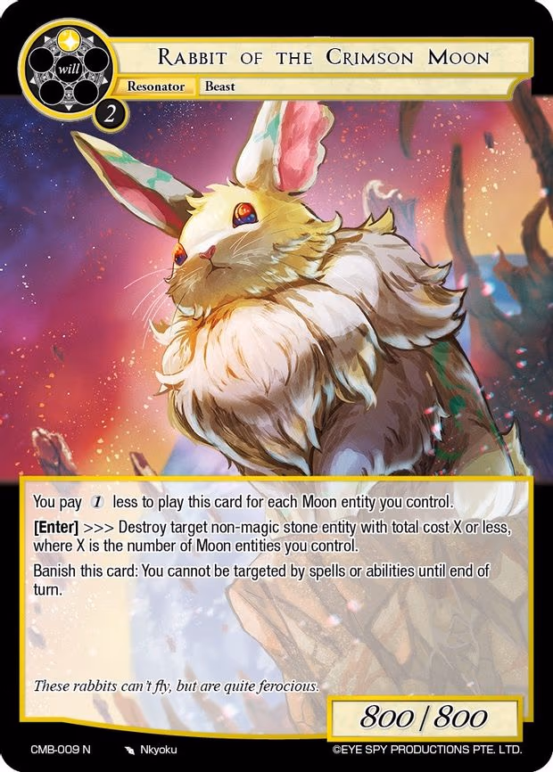 Rabbit of the Crimson Moon - Normal (CMB-009 N)
