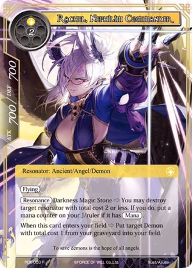 Rachel, Nephilim Commander - Rare (RDE-003)