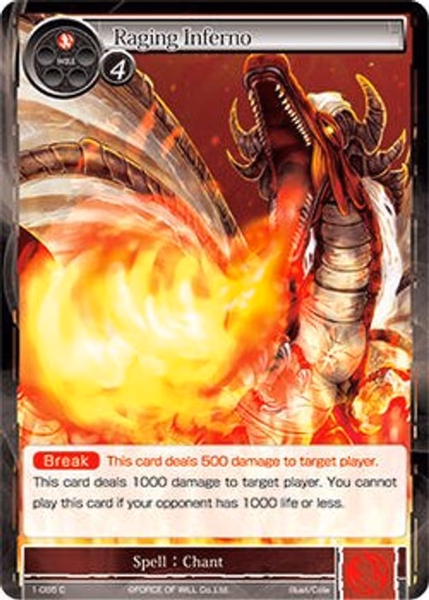 Raging Inferno - Common (1-085)