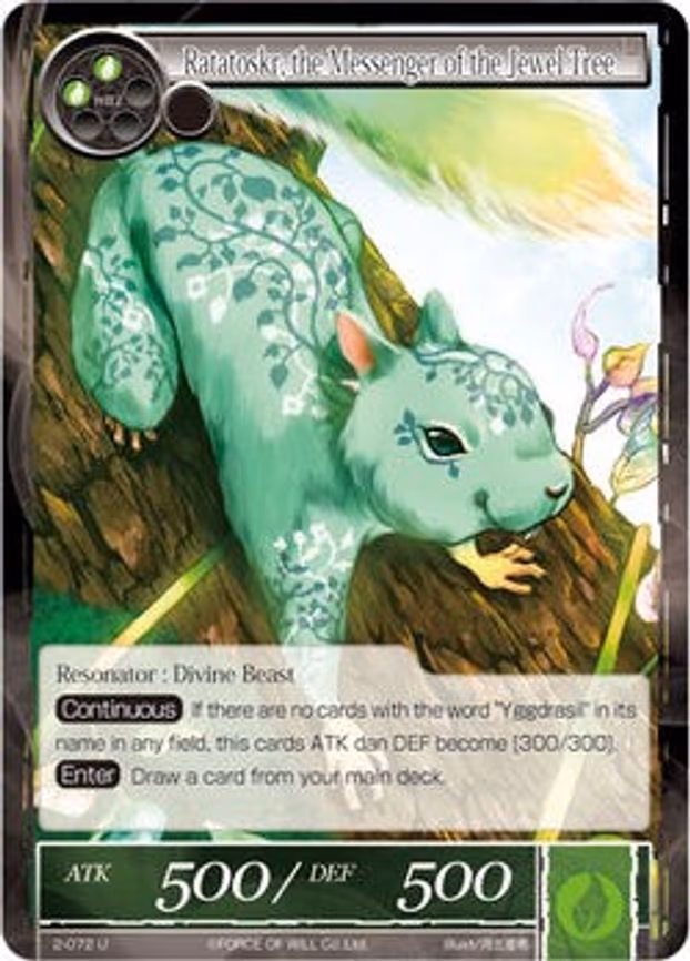 Ratatoskr, the Messenger of the Jewel Tree - Uncommon (2-072)