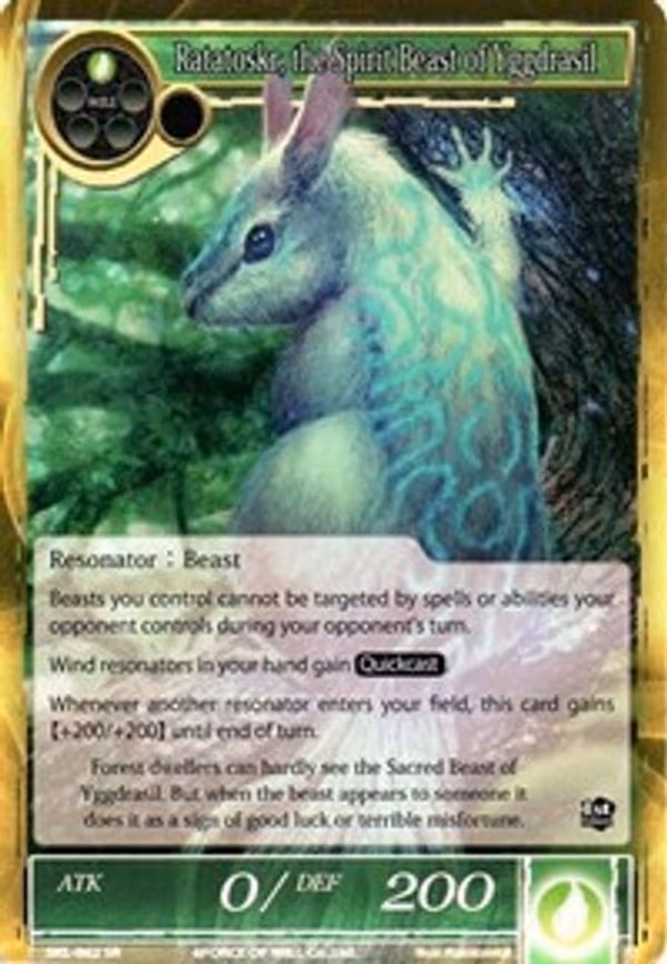 Ratatoskr, the Spirit Beast of Yggdrasil - Super Rare (SKL-062)