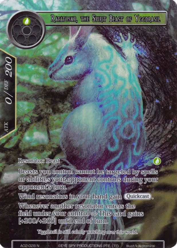 Ratatoskr, the Spirit Beast of Yggdrasil - Normal (AO2-028)