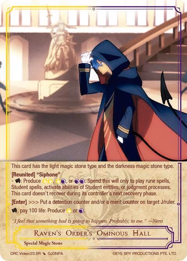 Raven's Order's Ominous Hall