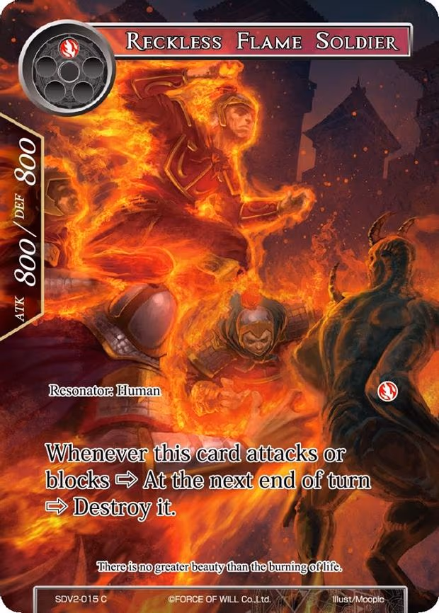 Reckless Flame Soldier - Common (SDV2-015)