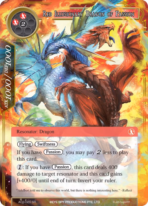 Red Illusionary Dragon of Passion