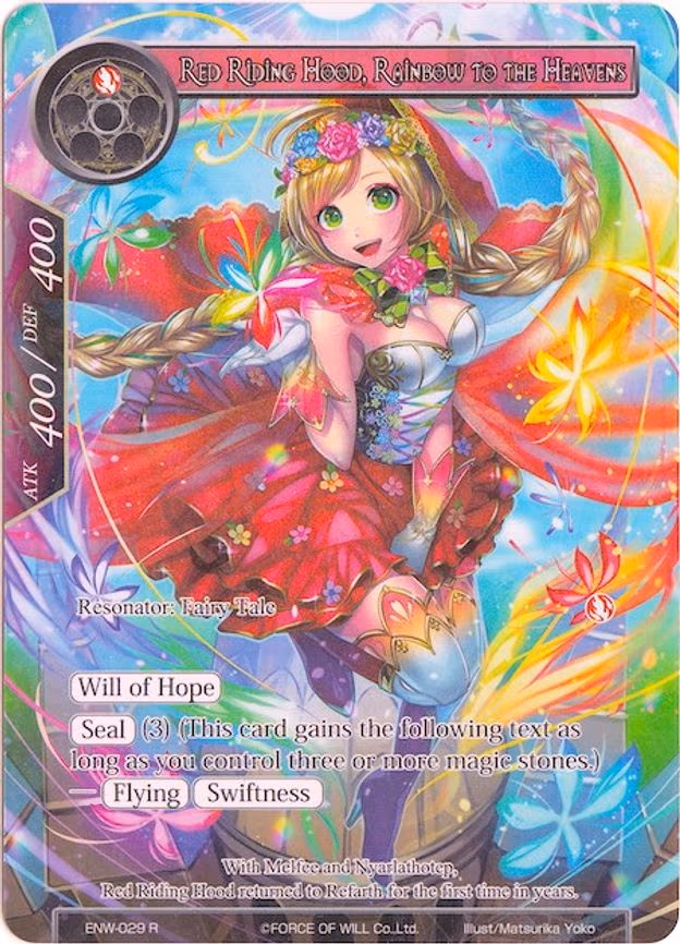 Red Riding Hood, Rainbow to the Heavens - Rare (ENW-029)