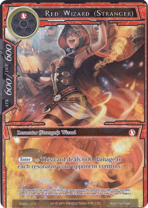 Red Wizard (Stranger) - Starter Exclusive (SDAO1-013)