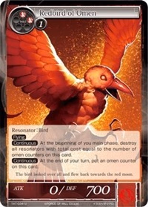 Redbird of Omen - Uncommon (TAT-034)
