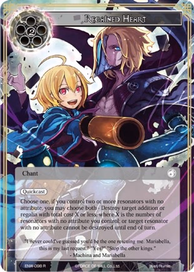 Regained Heart - Rare (ENW-098)
