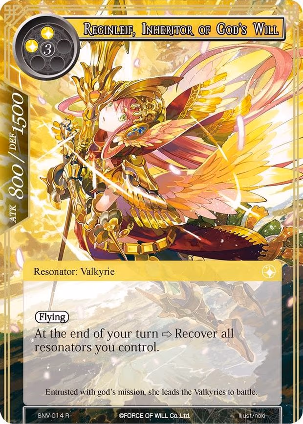 Reginleif, Inheritor of God's Will - Rare (SNV-014)