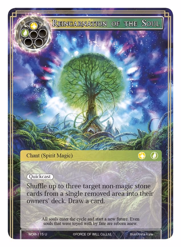 Reincarnation of the Soul - Uncommon (WOM-115)