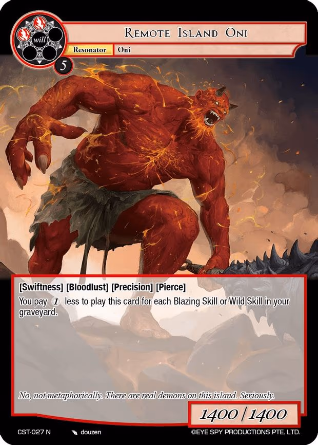 Remote Island Oni - Normal (CST-027 N)