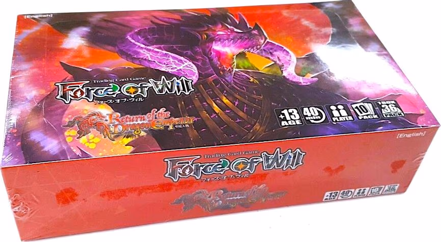 Return of the Dragon Emperor Booster Box - Reprinted Soft Box