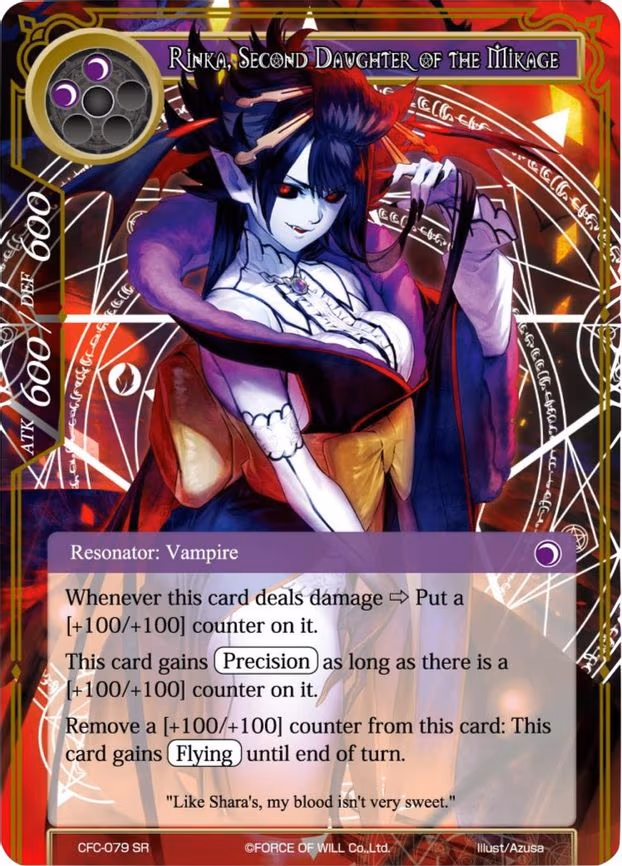 Rinka, Second Daughter of the Mikage - Super Rare (CFC-079)