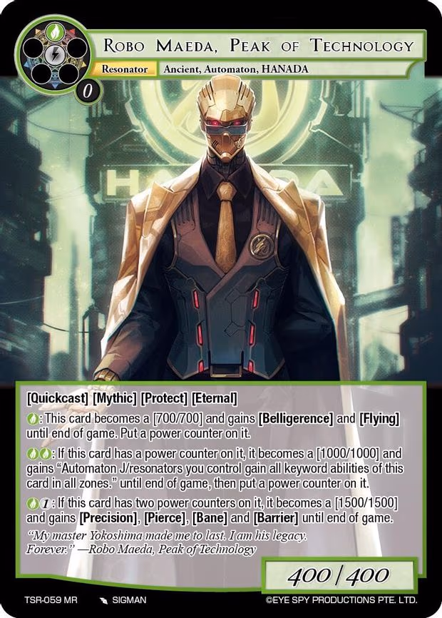 Robo Maeda, Peak of Technology - Marvel Rare (TSR-059 MR)