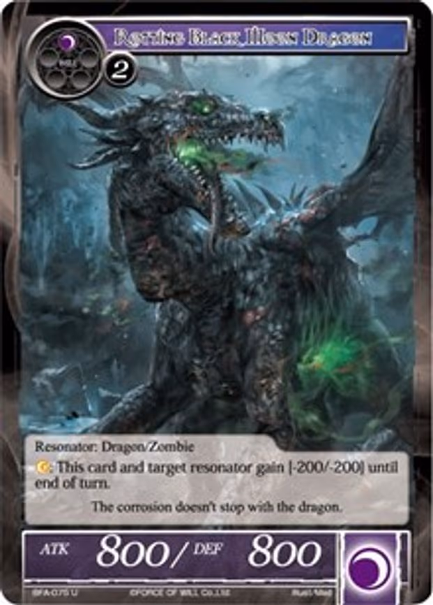 Rotting Black Moon Dragon - Uncommon (BFA-075)