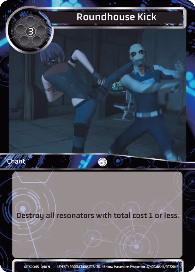 Roundhouse Kick - Normal (GITS2045-048)