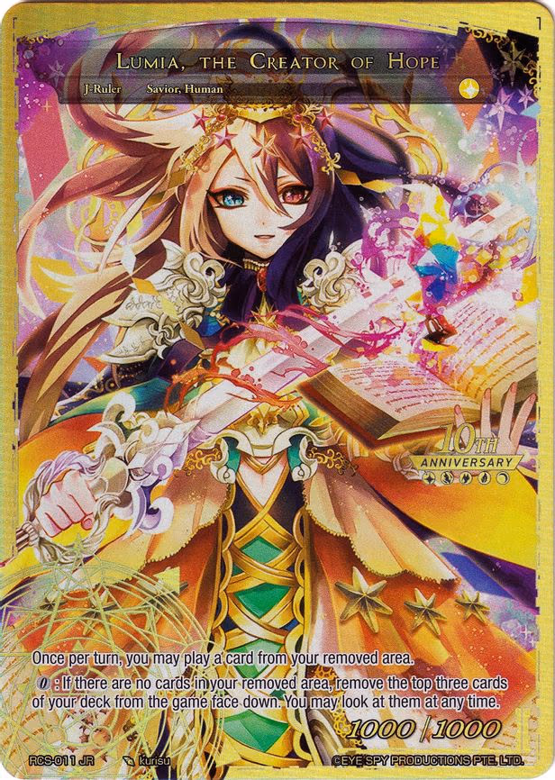 Sacred Princess of Guidance // Lumia, the Creator of Hope - Ruler Rare (RCS-011 JR)