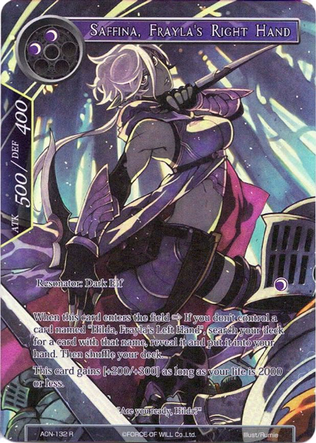 Saffina, Frayla's Right Hand - Rare (ACN-132)