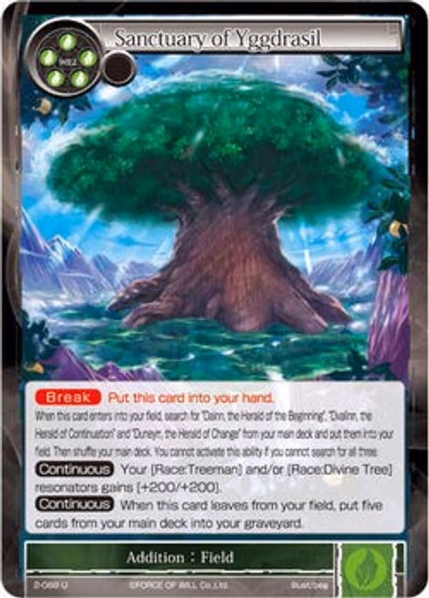 Sanctuary of Yggdrasil - Uncommon (2-088)