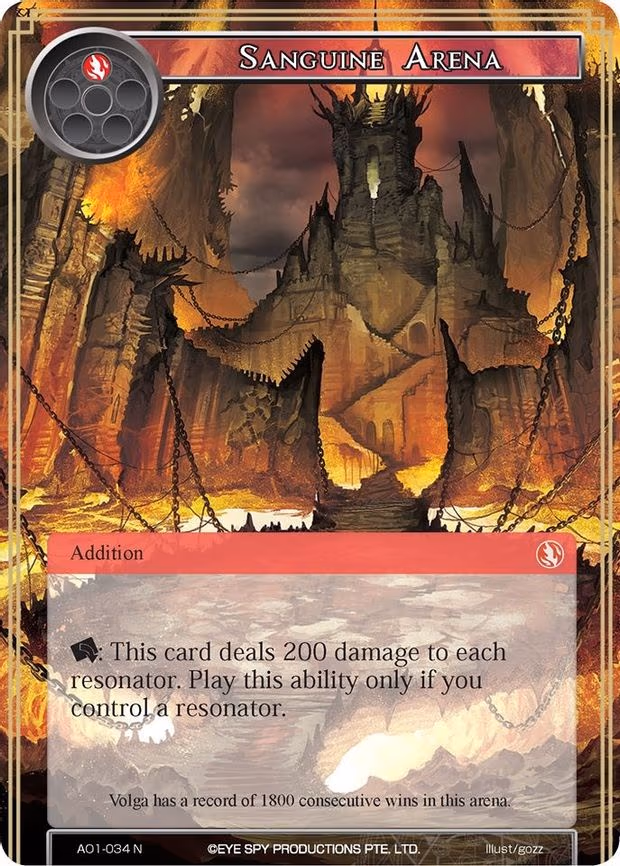 Sanguine Arena - Normal (AO1-034)