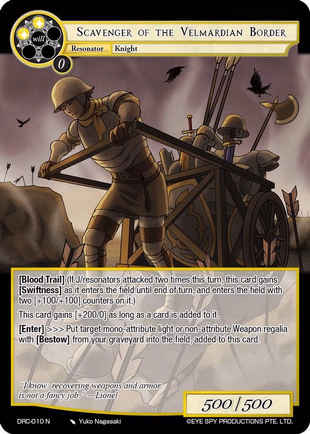 Scavenger of the Velmardian Border - Normal (DRC-010 N)