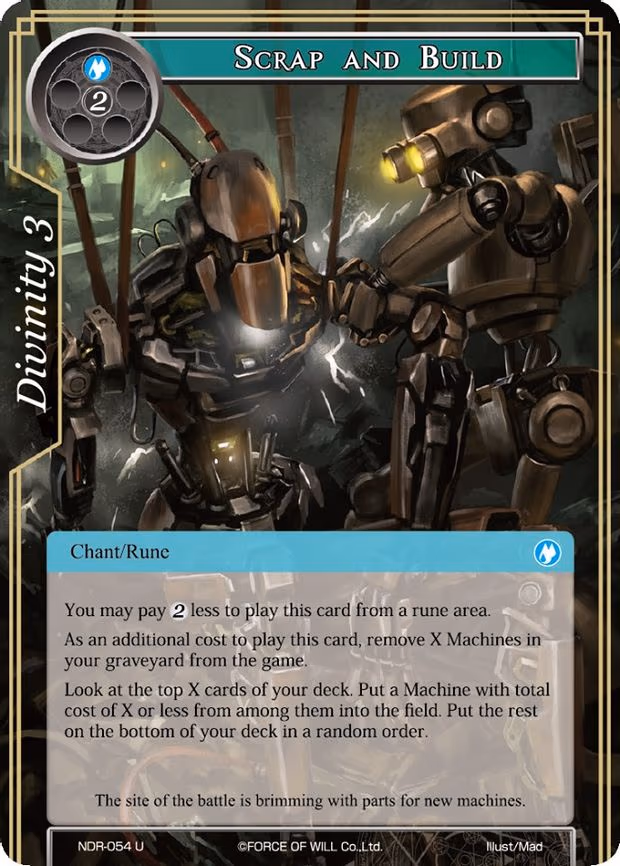 Scrap and Build - Uncommon (NDR-054)