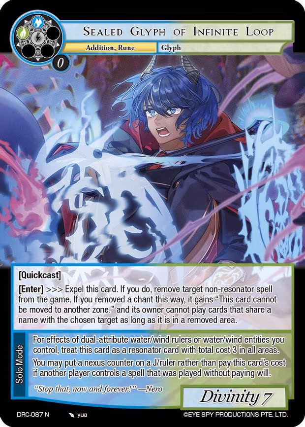 Sealed Glyph of Infinite Loop
