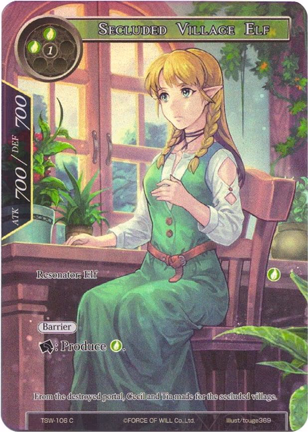 Secluded Village Elf - Common (TSW-106)