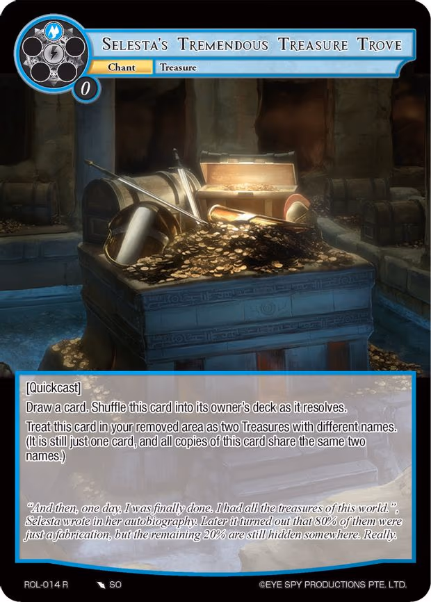 Selesta's Tremendous Treasure Trove - Rare (ROL-014)