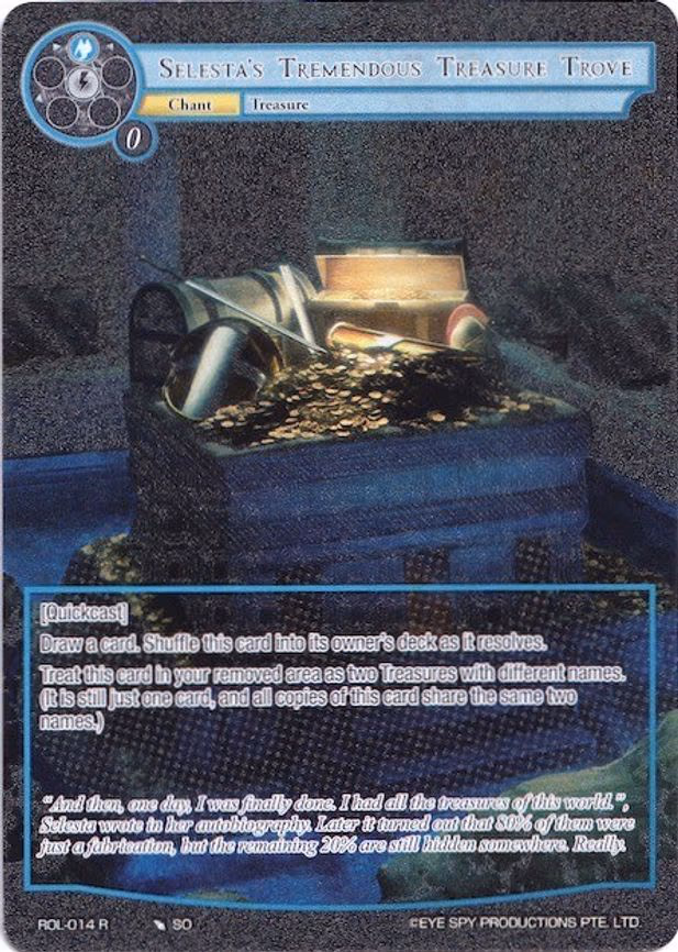 Selesta's Tremendous Treasure Trove - Rare (ROL-014)