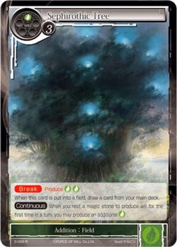 Sephirothic Tree - Rare (3-088)