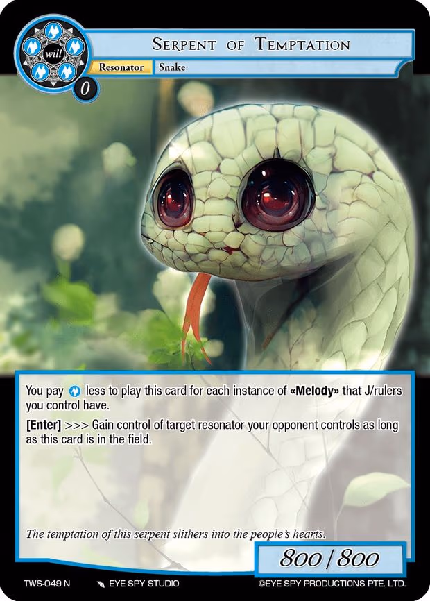 Serpent of Temptation - Normal (TWS-049 N)