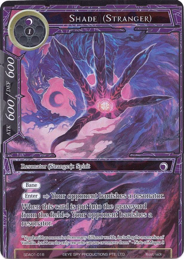 Shade (Stranger) - Starter Exclusive (SDAO1-018)