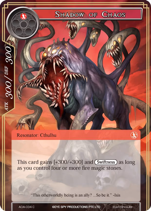 Shadow of Chaos - Common (AOA-034)