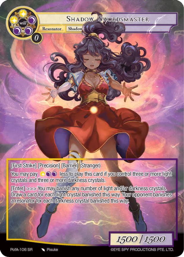 Shadow Swordmaster - Super Rare (PofA-106)