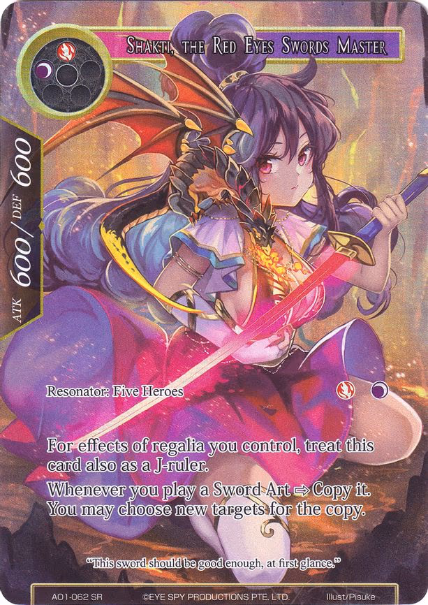 Shakti, the Red Eyes Swords Master
