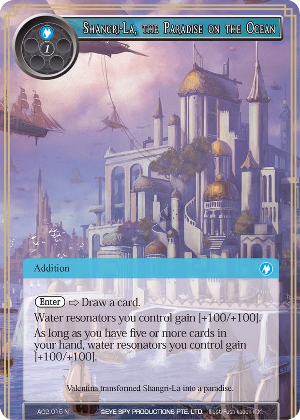 Shangri-La, the Paradise on the Ocean - Normal (AO2-015)