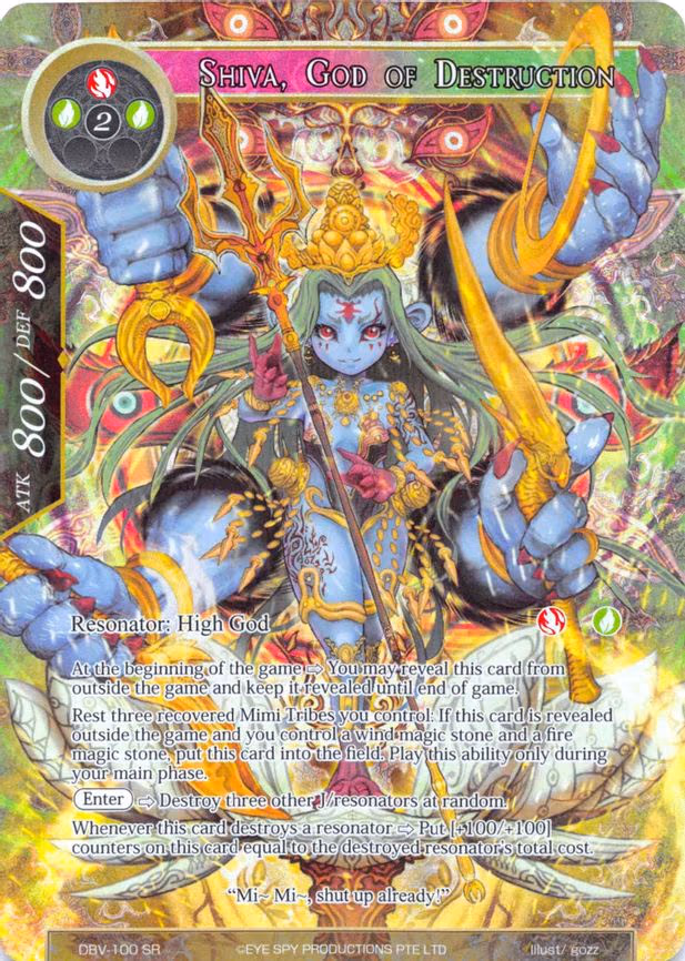 Shiva, God of Destruction