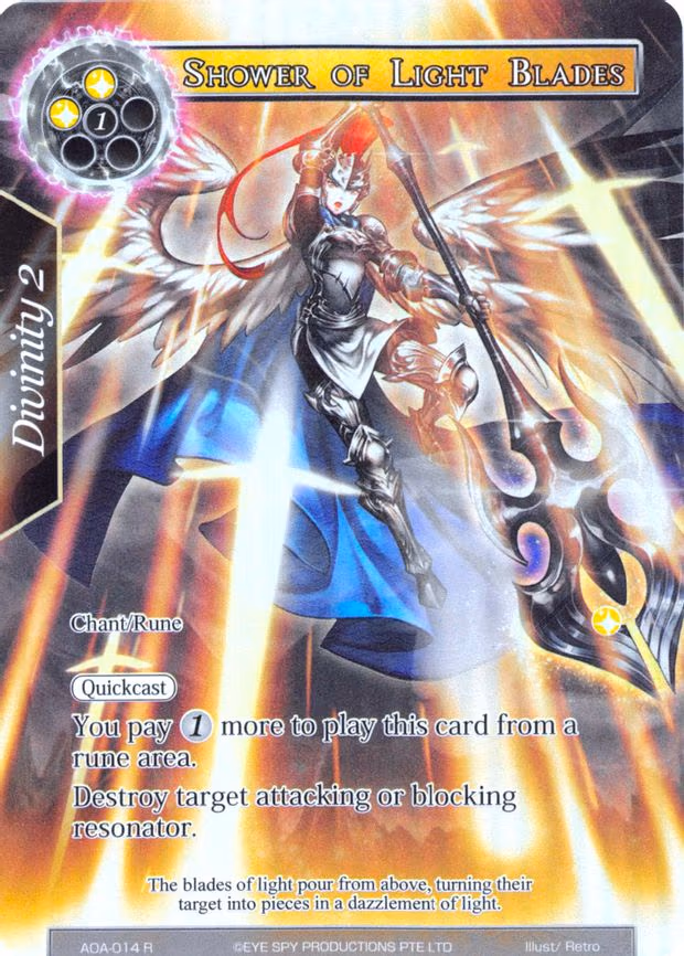 Shower of Light Blades - Rare (AOA-014)