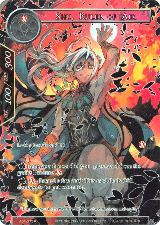 Shu, Ruler of Air - Rare (AOA-035)
