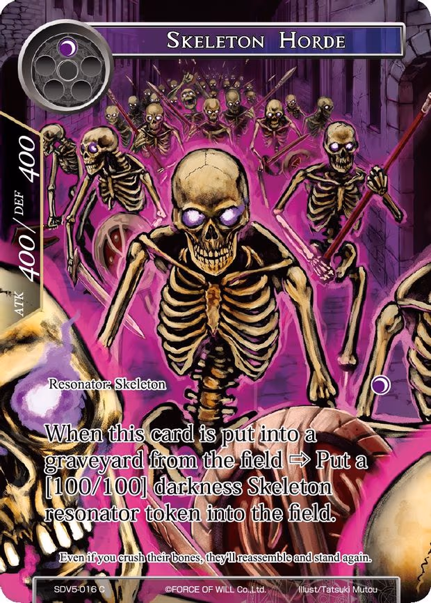 Skeleton Horde - Common (SDV5-016)