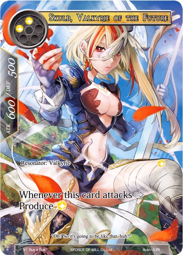 Skuld, Valkyrie of the Future - Promo (V1 Buy a Box)