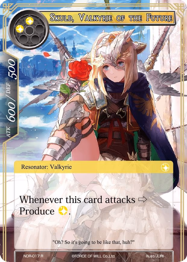 Skuld, Valkyrie of the Future - Rare (NDR-017)