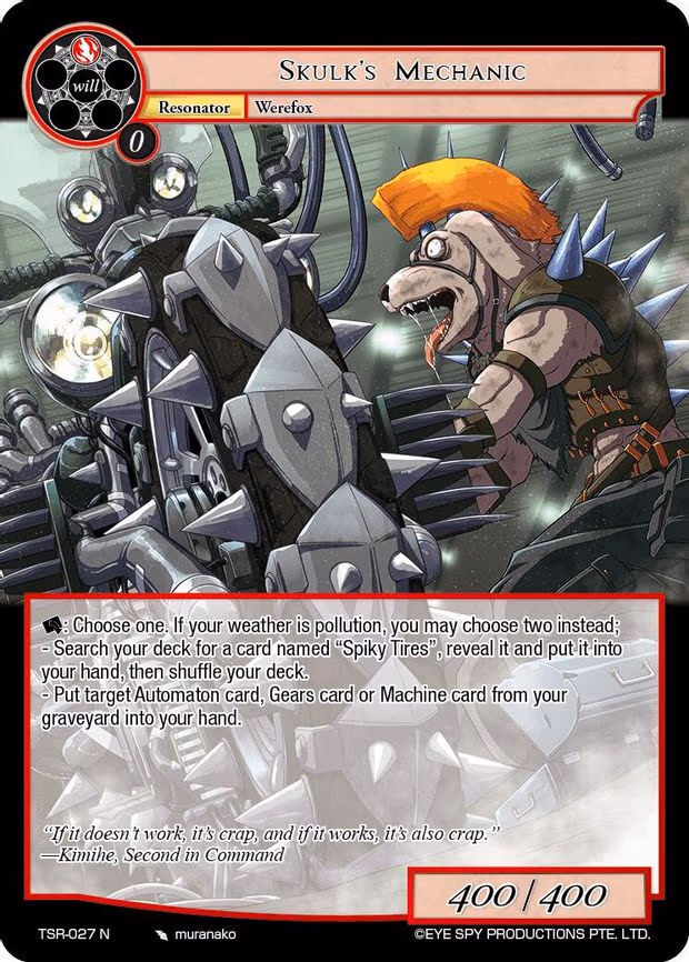 Skulk's Mechanic - Normal (TSR-027 N)