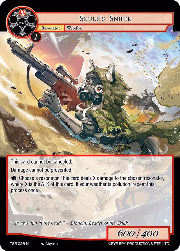 Skulk's Sniper - Normal (TSR-028 N)