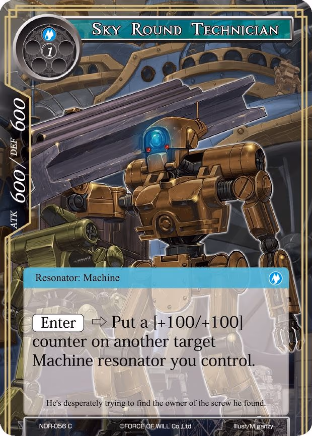 Sky Round Technician - Common (NDR-056)